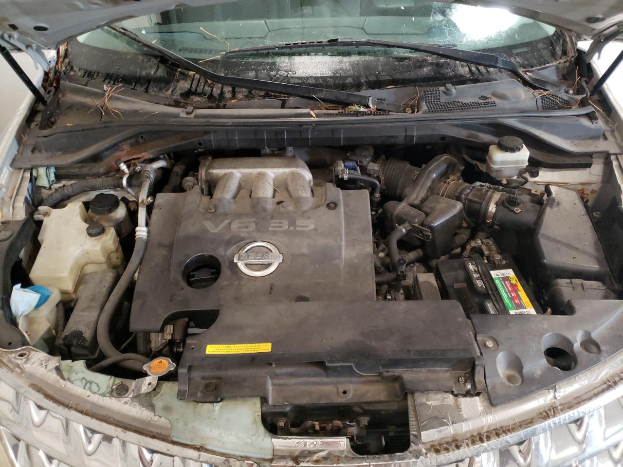 2007 Nissan Murano VIN JN8AZ08W57W609969 Copart auction photo, hail damage thumbnail 12