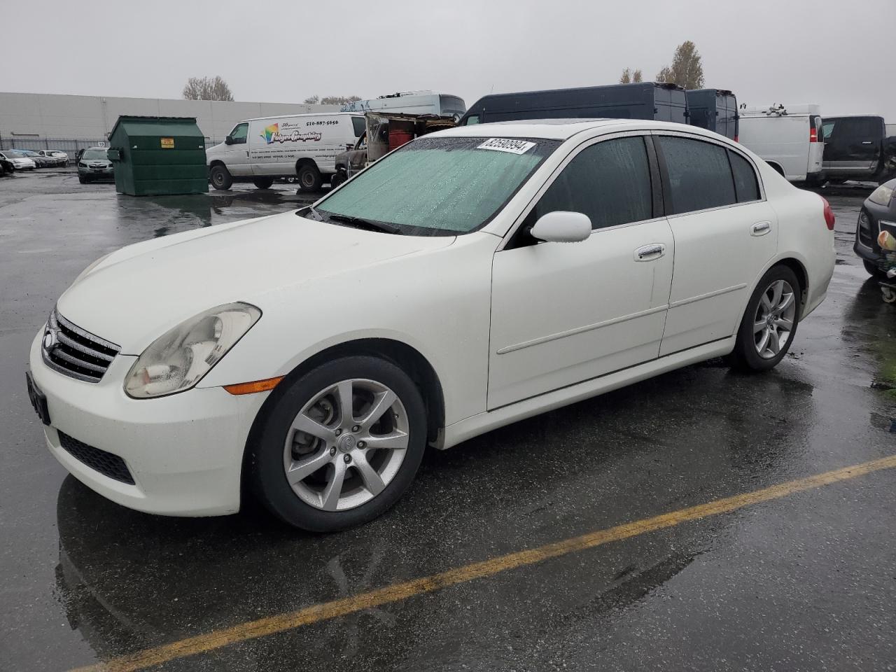2005 Infiniti G VIN JNKCV51E65M205956