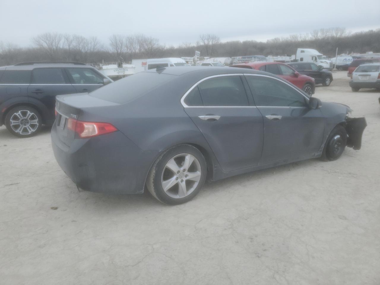 2013 Acura TSX VIN JH4CU2F6XDC002950 Copart auction photo, side damage thumbnail 3