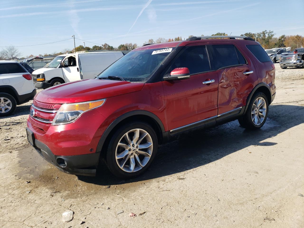 2013 Ford Explorer VIN 1FM5K7F81DGA70508