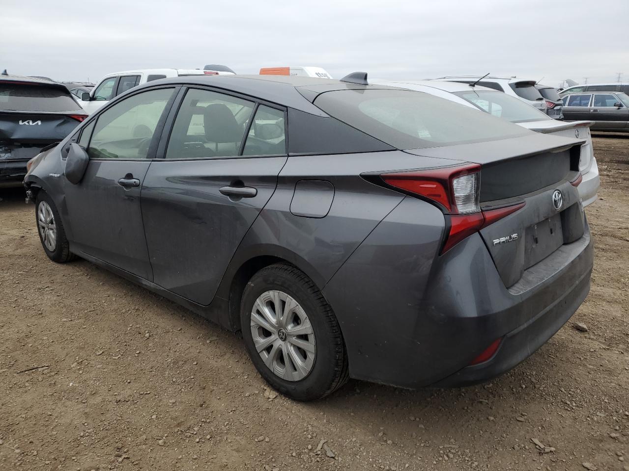 2022 Toyota Prius VIN JTDKAMFUXN3176566 Copart auction photo, front end damage thumbnail 2
