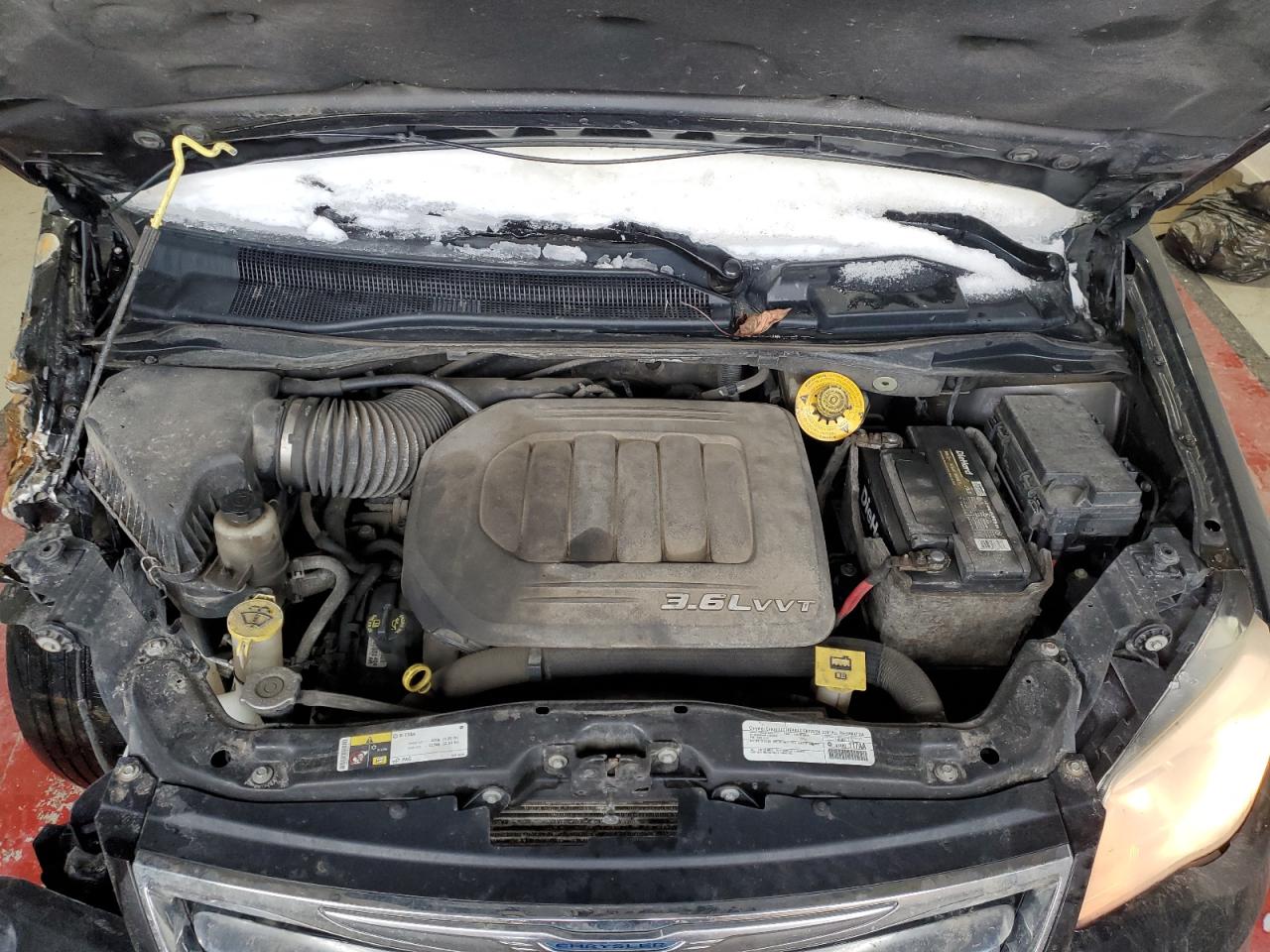 2015 Chrysler Town & Country VIN 2C4RC1BG4FR520117 Copart auction photo, front end damage thumbnail 12