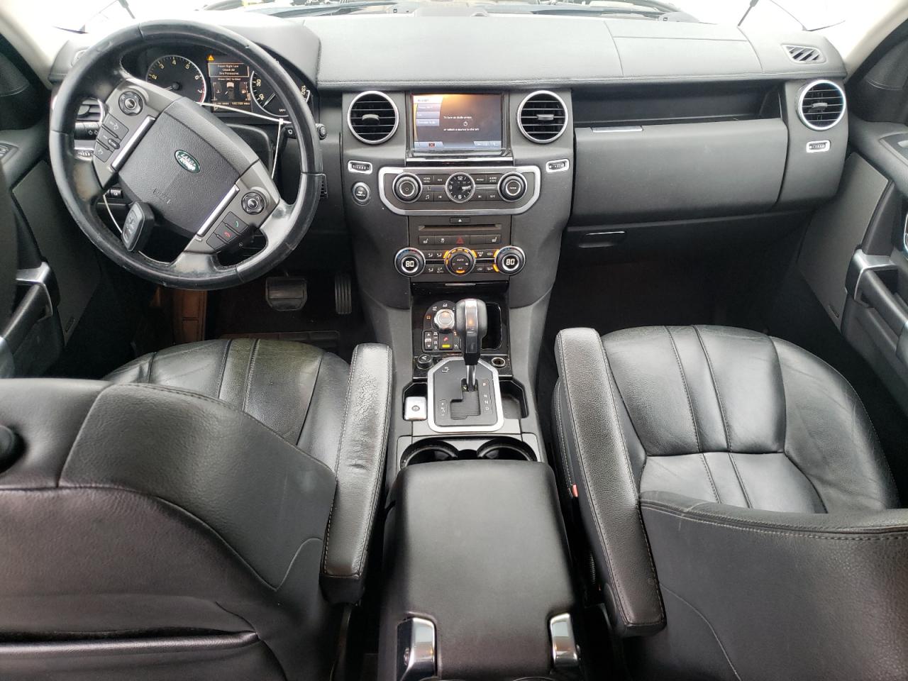 2011 Land Rover LR4 VIN SALAG2D40BA591977 Copart auction photo, front end / undercarriage damage thumbnail 8