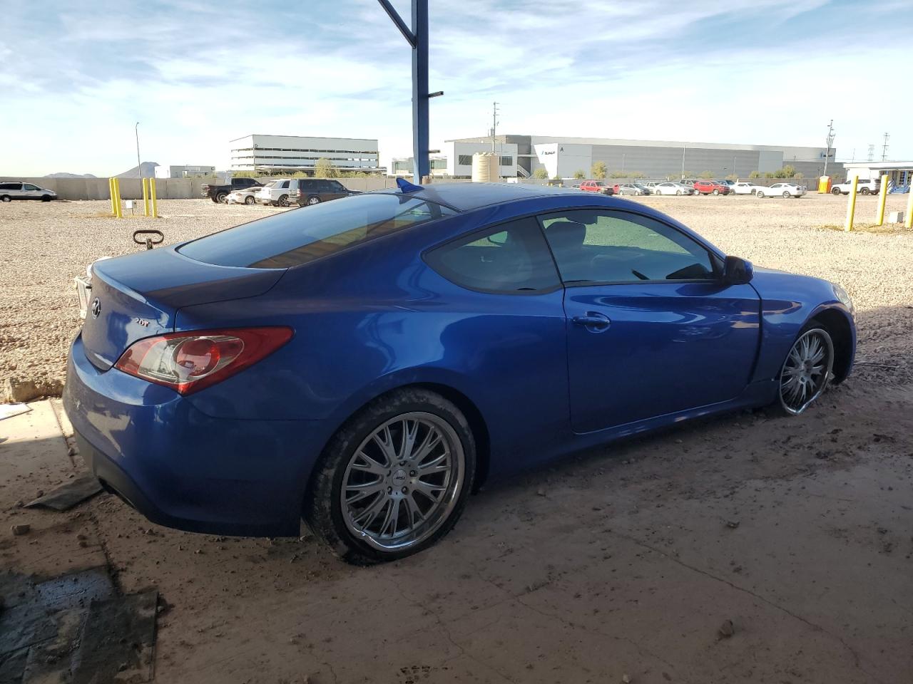 2011 Hyundai Genesis VIN KMHHT6KD9BU054742 Copart auction photo, minor dent/scratches damage thumbnail 3
