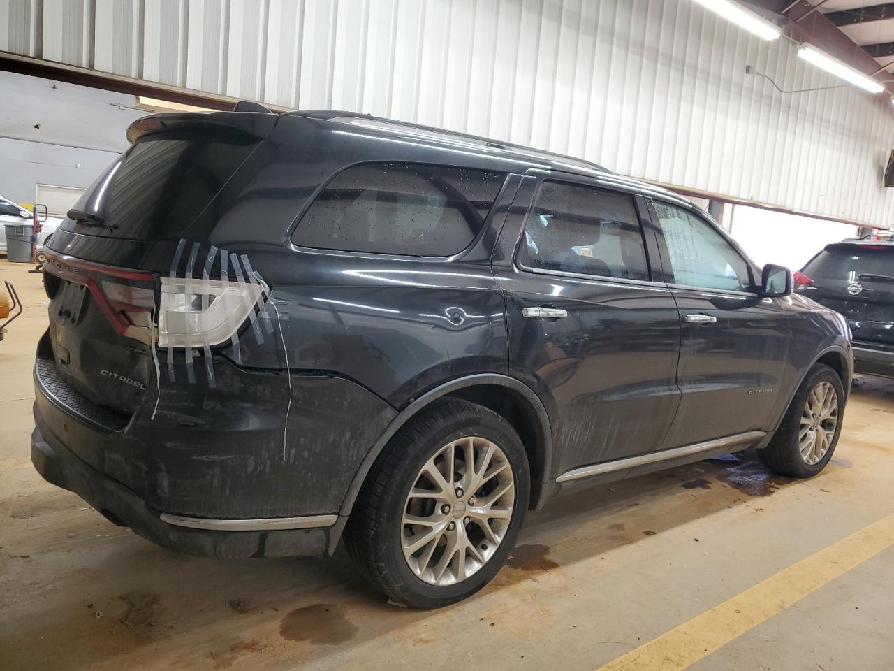 2014 Dodge Durango VIN 1C4RDHEG9EC381319 Copart auction photo, rear end / front end damage thumbnail 3