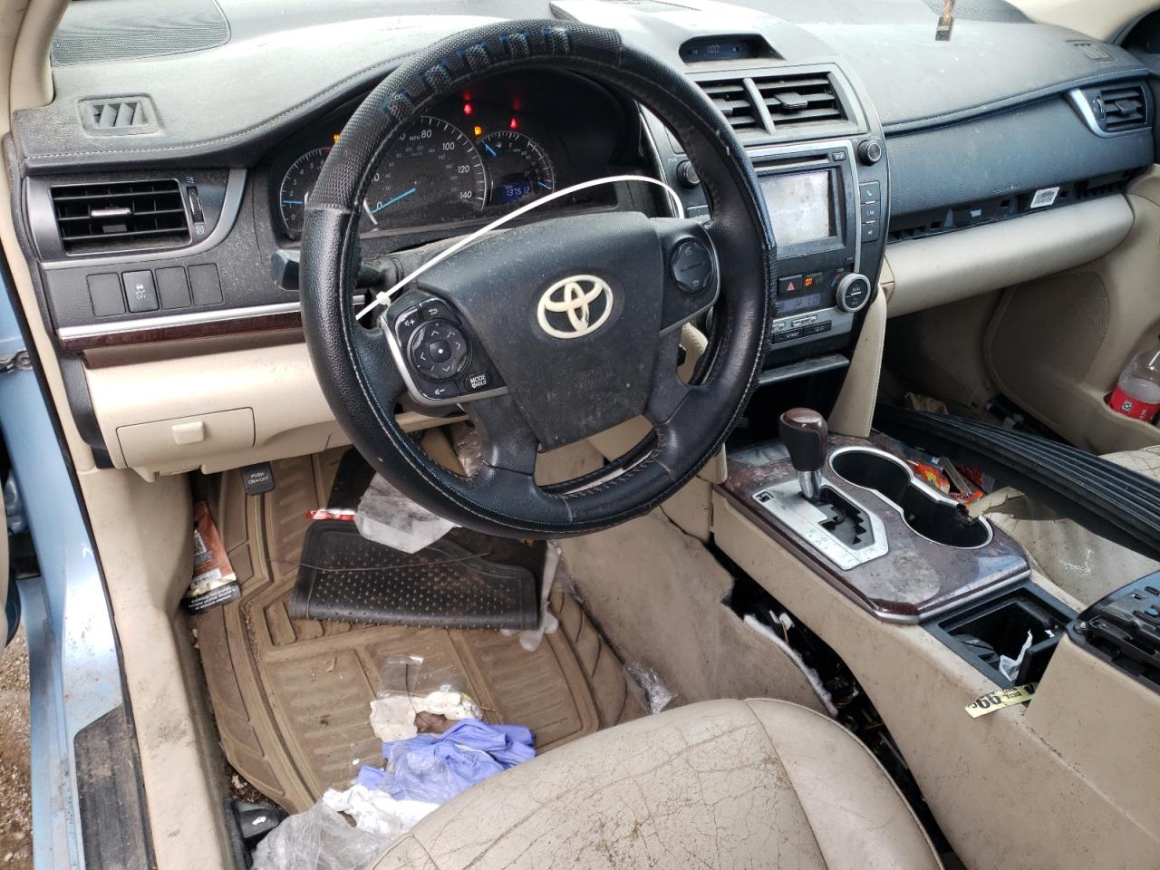 2012 Toyota Camry VIN 4T4BF1FK5CR209545 Copart auction photo, front end / side damage thumbnail 8
