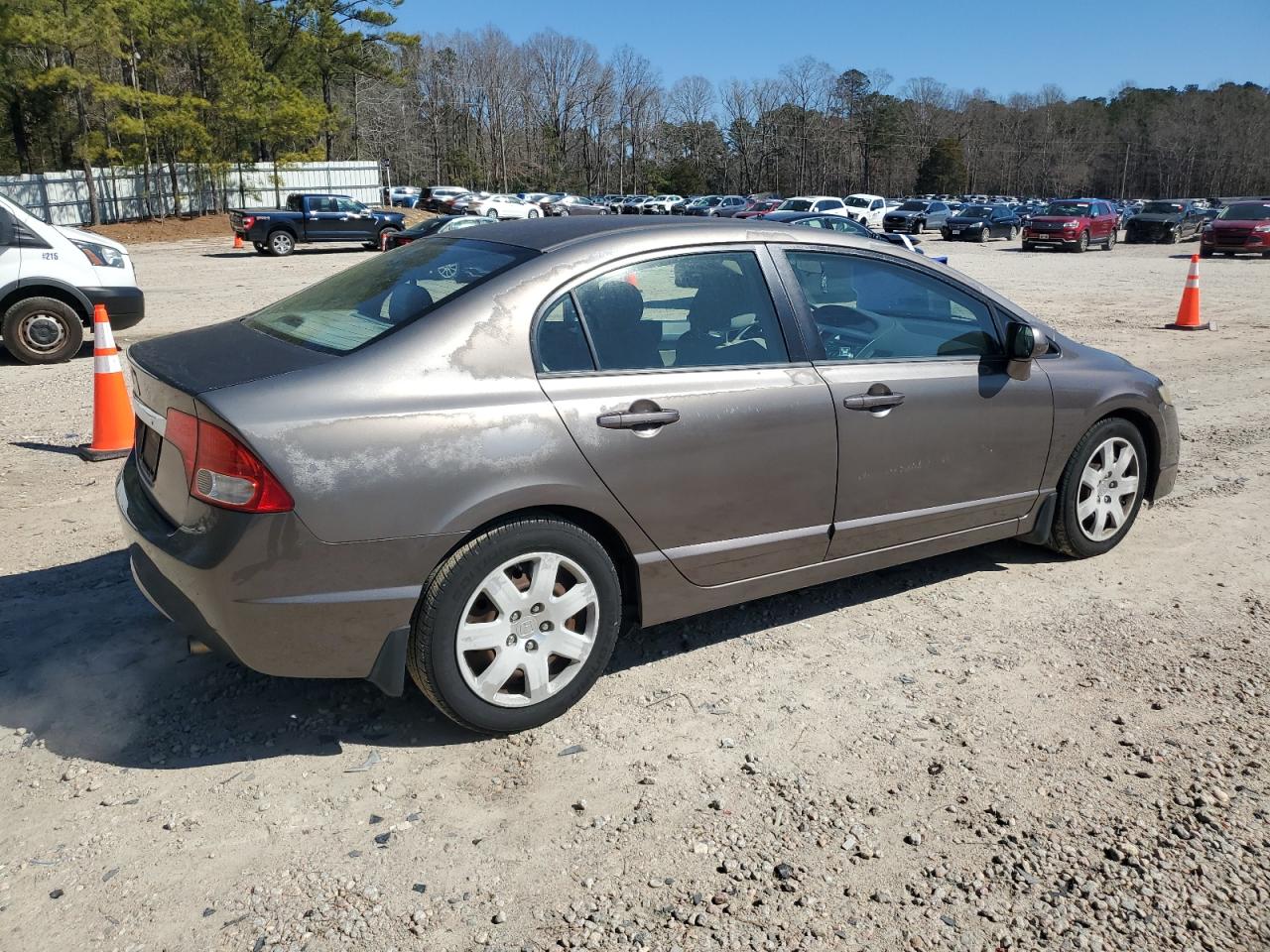 2009 Honda Civic VIN 2HGFA16519H520198 Copart auction photo, minor dent/scratches damage thumbnail 3