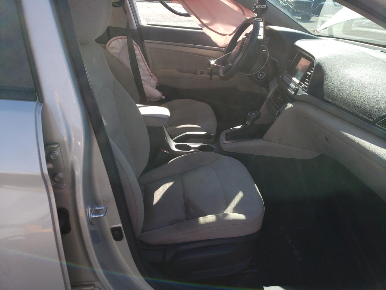 2018 Hyundai Elantra VIN 5NPD84LF9JH371082 Copart auction photo, side damage thumbnail 7