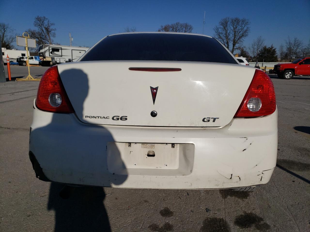 2008 Pontiac G6 VIN 1G2ZH57N184262360 Copart auction photo, front end damage thumbnail 6