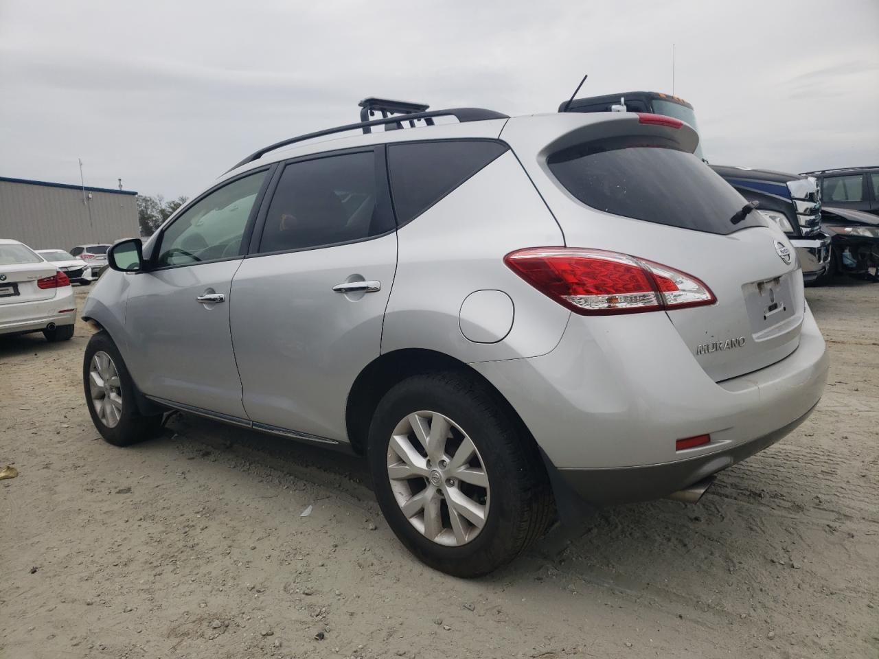 2012 Nissan Murano VIN JN8AZ1MW5CW230167 Copart auction photo, front end / side damage thumbnail 2