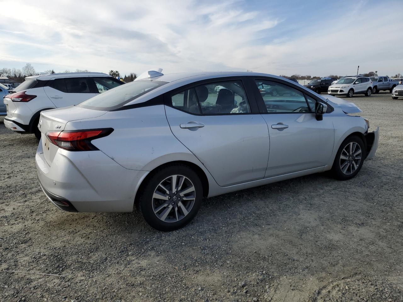 2020 Nissan Versa VIN 3N1CN8EVXLL820890 Copart auction photo, front end / side damage thumbnail 3