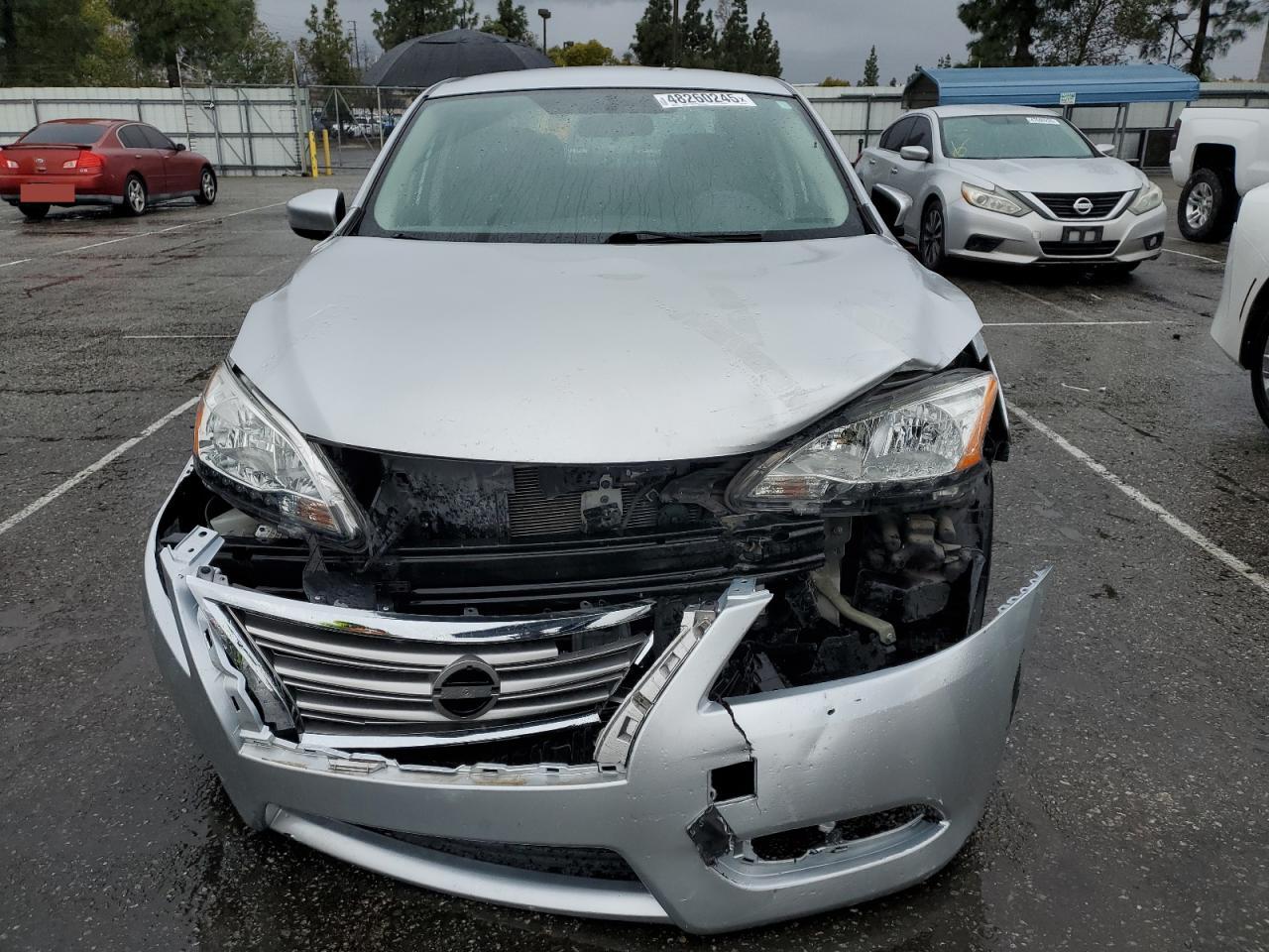 2015 Nissan Sentra VIN 3N1AB7AP2FY268147 Copart auction photo, front end damage thumbnail 5