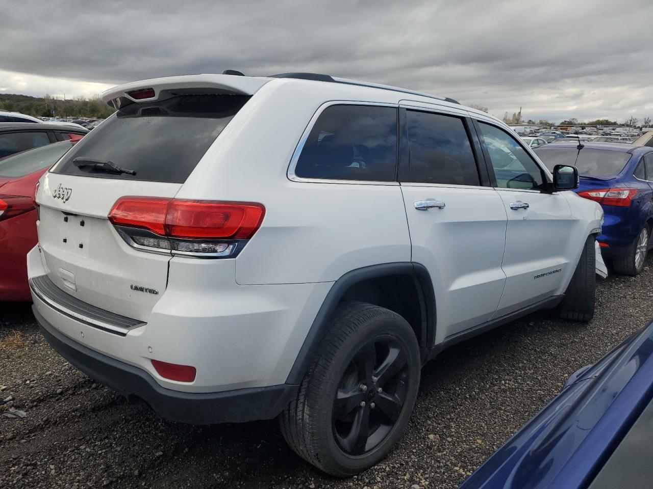 2014 Jeep Grand Cherokee VIN 1C4RJFBG5EC293448 Copart auction photo, front end damage thumbnail 3