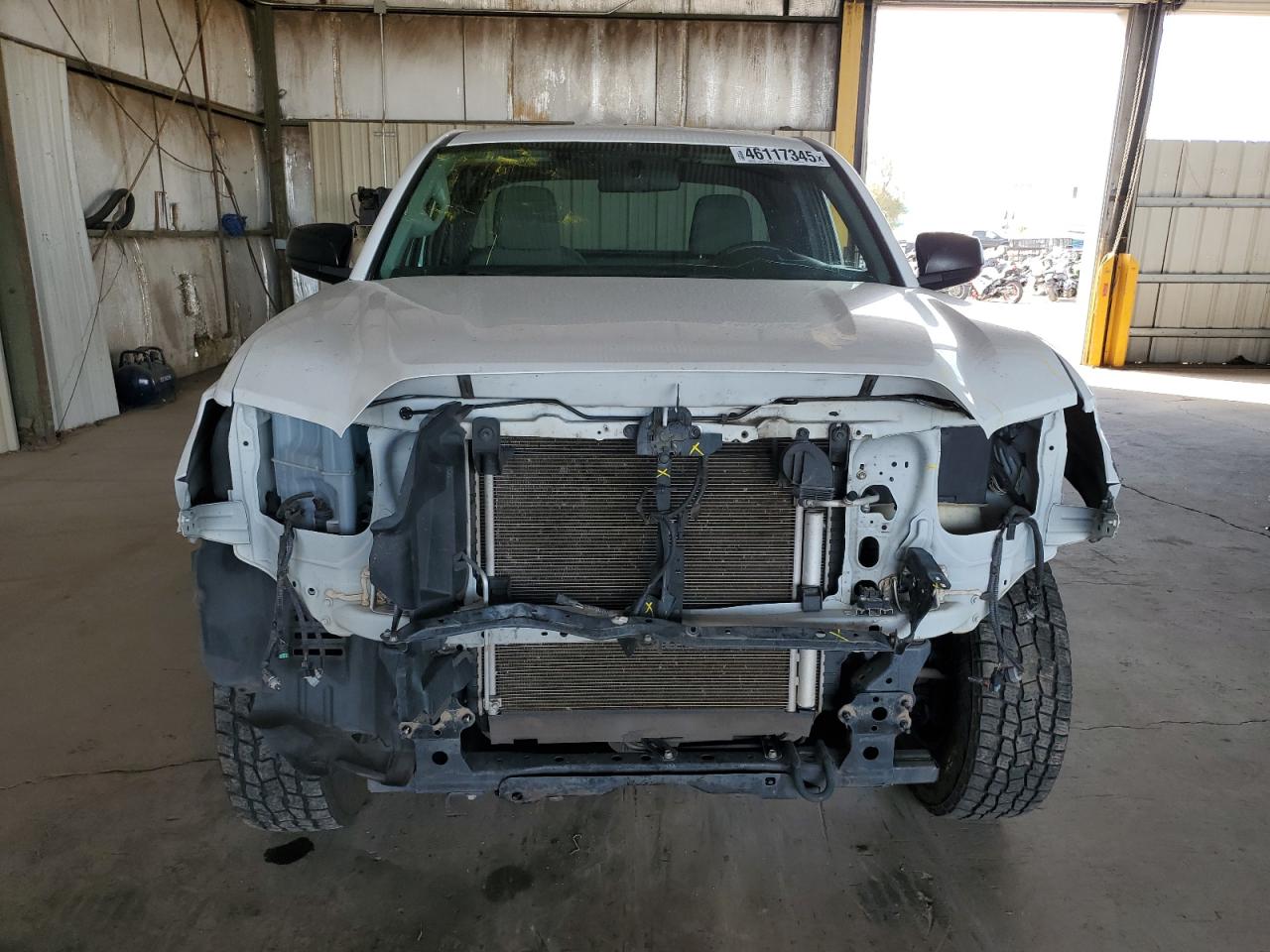 2017 Toyota Tacoma VIN 5TFSX5ENXHX048078 Copart auction photo, front end damage thumbnail 5