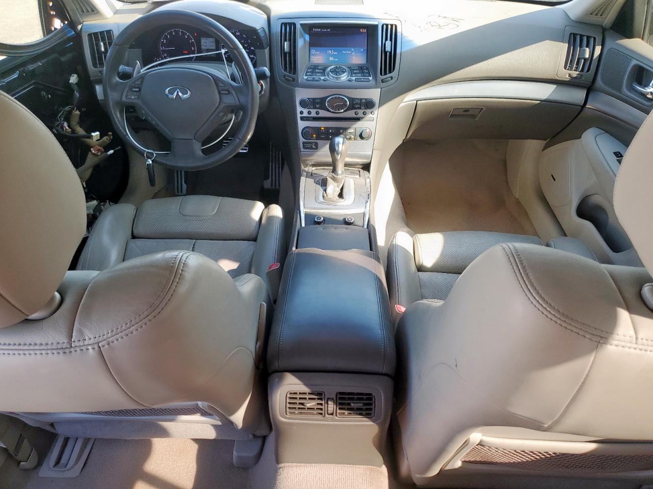 2011 Infiniti G VIN JN1CV6AP1BM304160 Copart auction photo, front end damage thumbnail 8