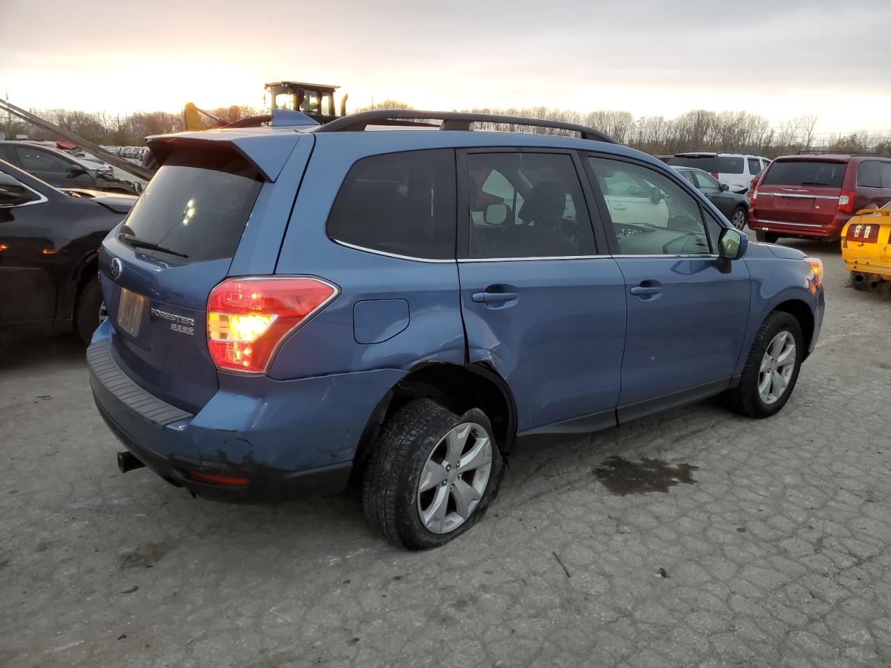 2016 Subaru Forester VIN JF2SJARC3GH564067 Copart auction photo, side damage thumbnail 3
