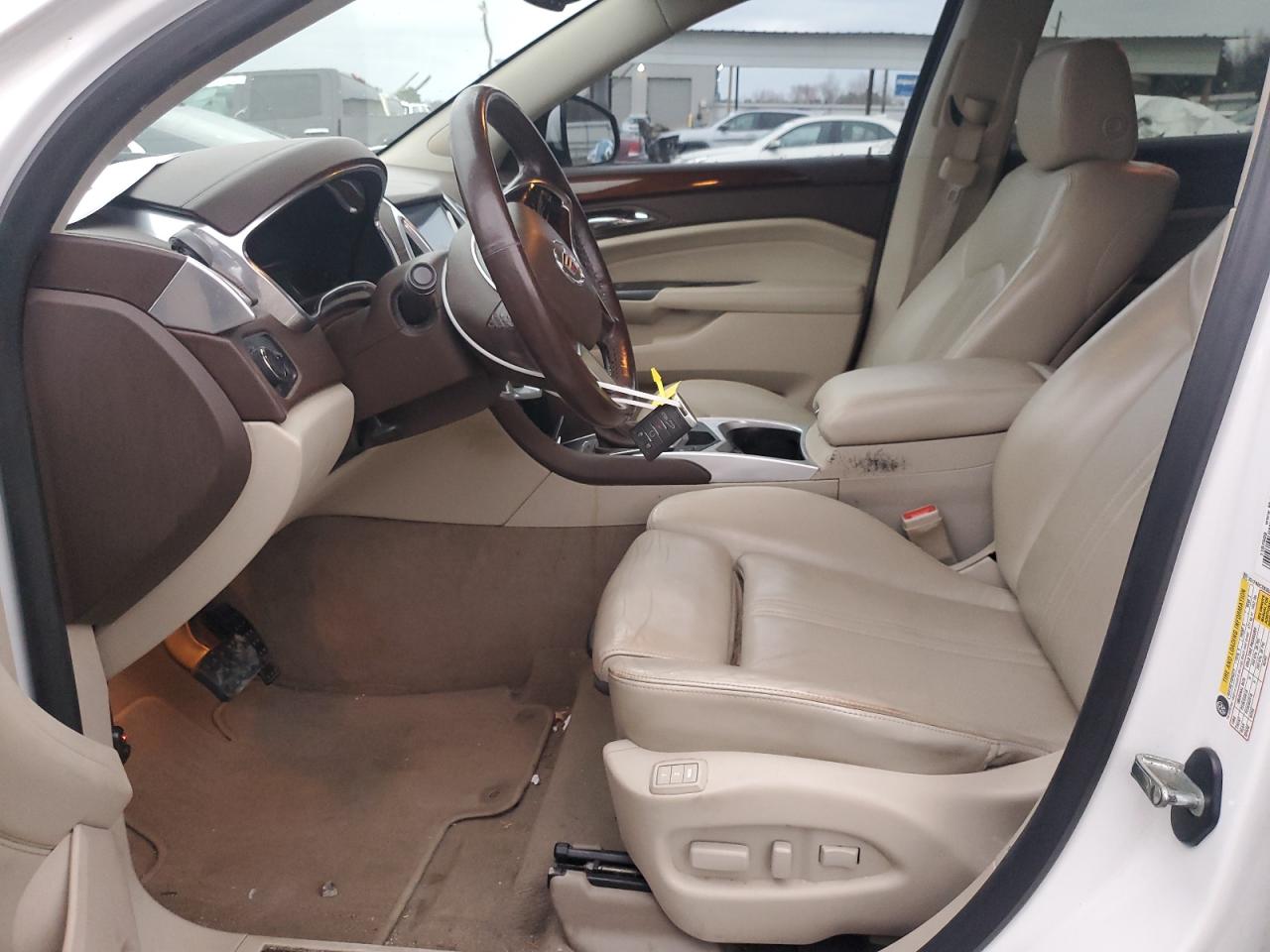 2014 Cadillac SRX VIN 3GYFNBE33ES524084 Copart auction photo, front end damage thumbnail 7