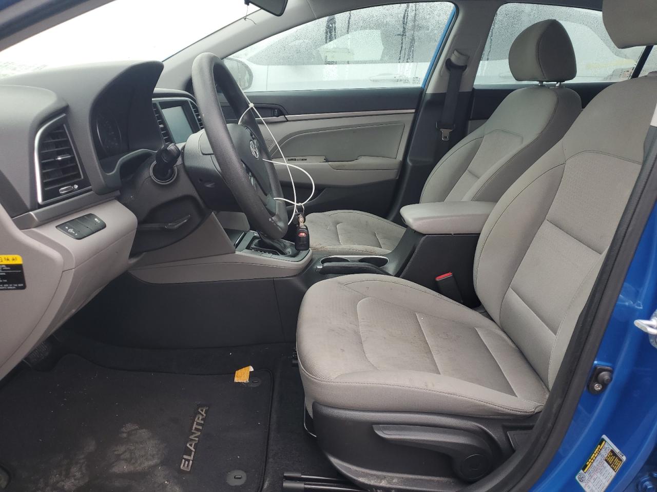2017 Hyundai Elantra VIN KMHD84LF3HU138746 Copart auction photo, front end / rear end damage thumbnail 7