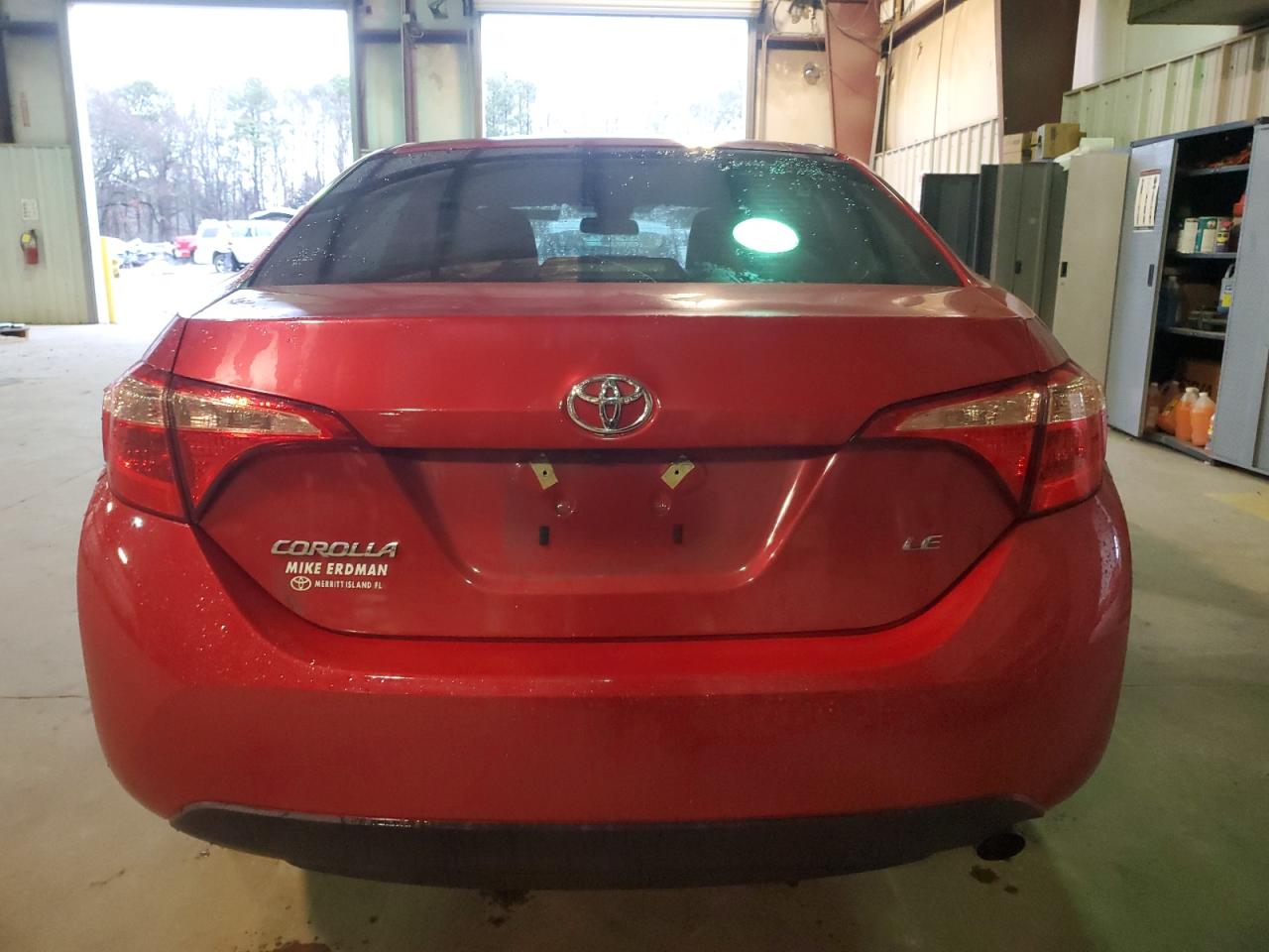 2017 Toyota Corolla VIN 5YFBURHEXHP665216 Copart auction photo, front end damage thumbnail 6
