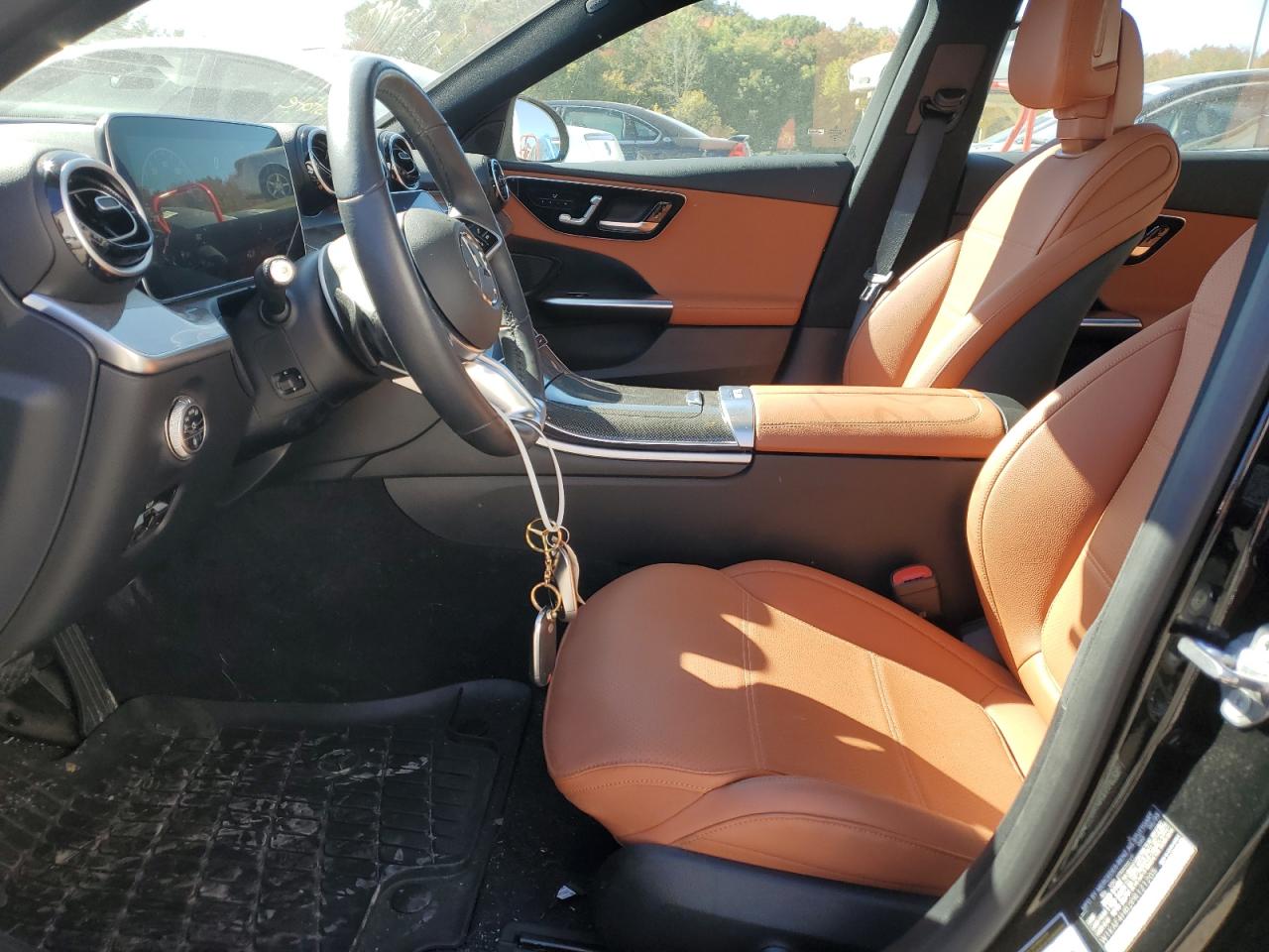 2023 Mercedes-Benz C-klasse VIN W1KAF4HB2PR121205 Copart auction photo, rear end / minor dent/scratches damage thumbnail 7
