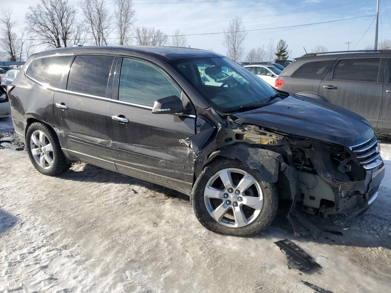 2016 Chevrolet Traverse VIN 1GNKVGKD9GJ190167 Copart auction photo, all over / undercarriage damage thumbnail 4