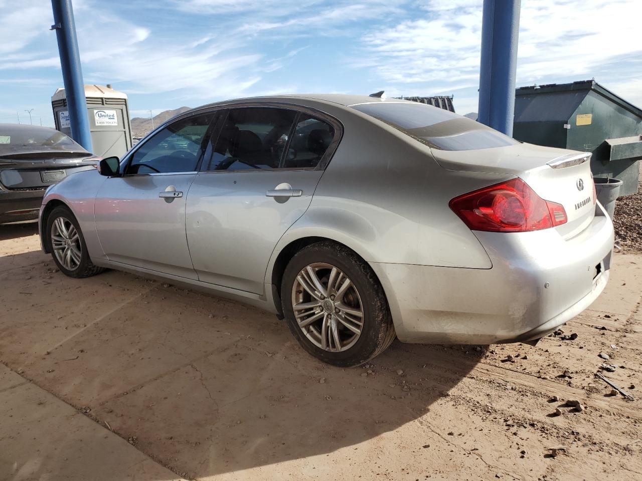 2010 Infiniti G VIN JN1CV6AP7AM408859 Copart auction photo, front end damage thumbnail 2