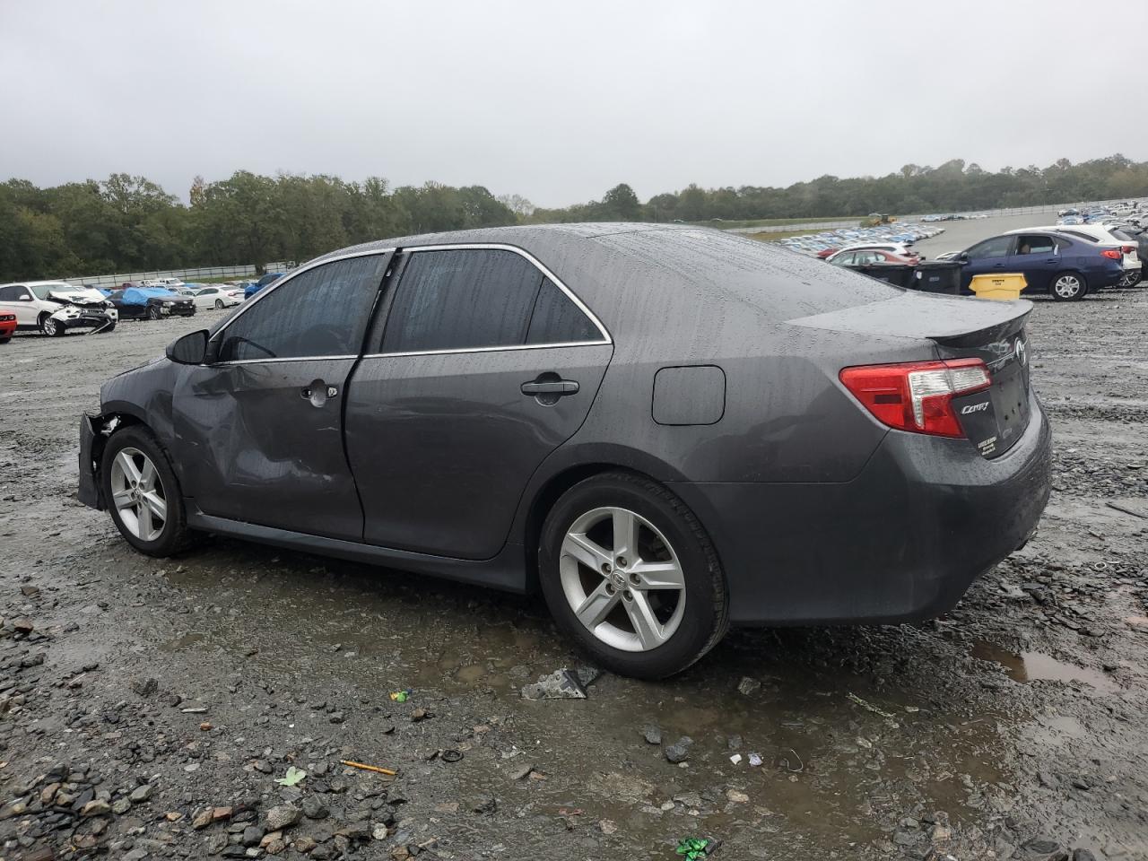 2014 Toyota Camry VIN 4T1BF1FK7EU348850 Copart auction photo, front end / side damage thumbnail 2