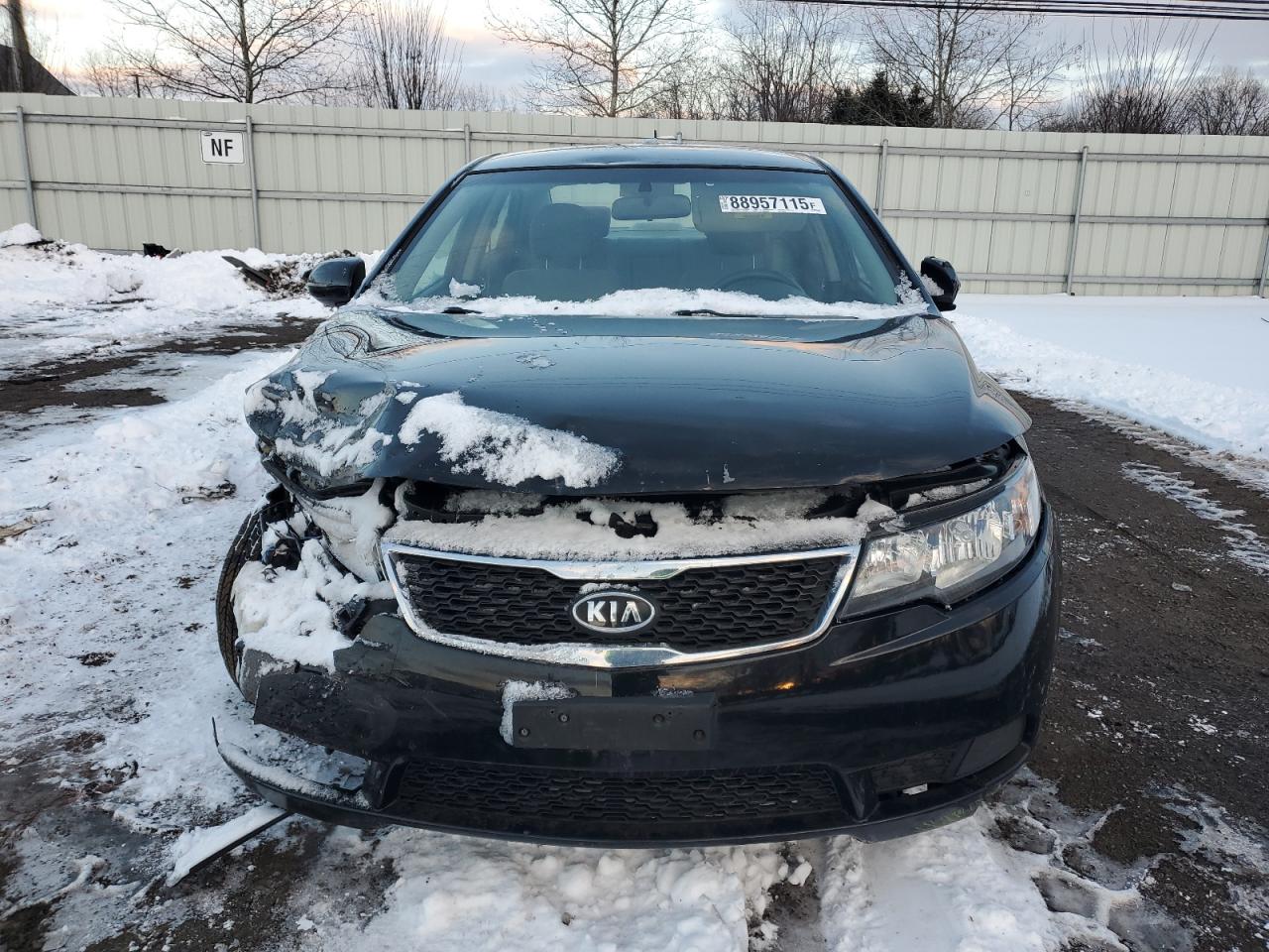 2013 KIA Forte VIN KNAFU4A22D5663632 Copart auction photo, front end / rear end damage thumbnail 5