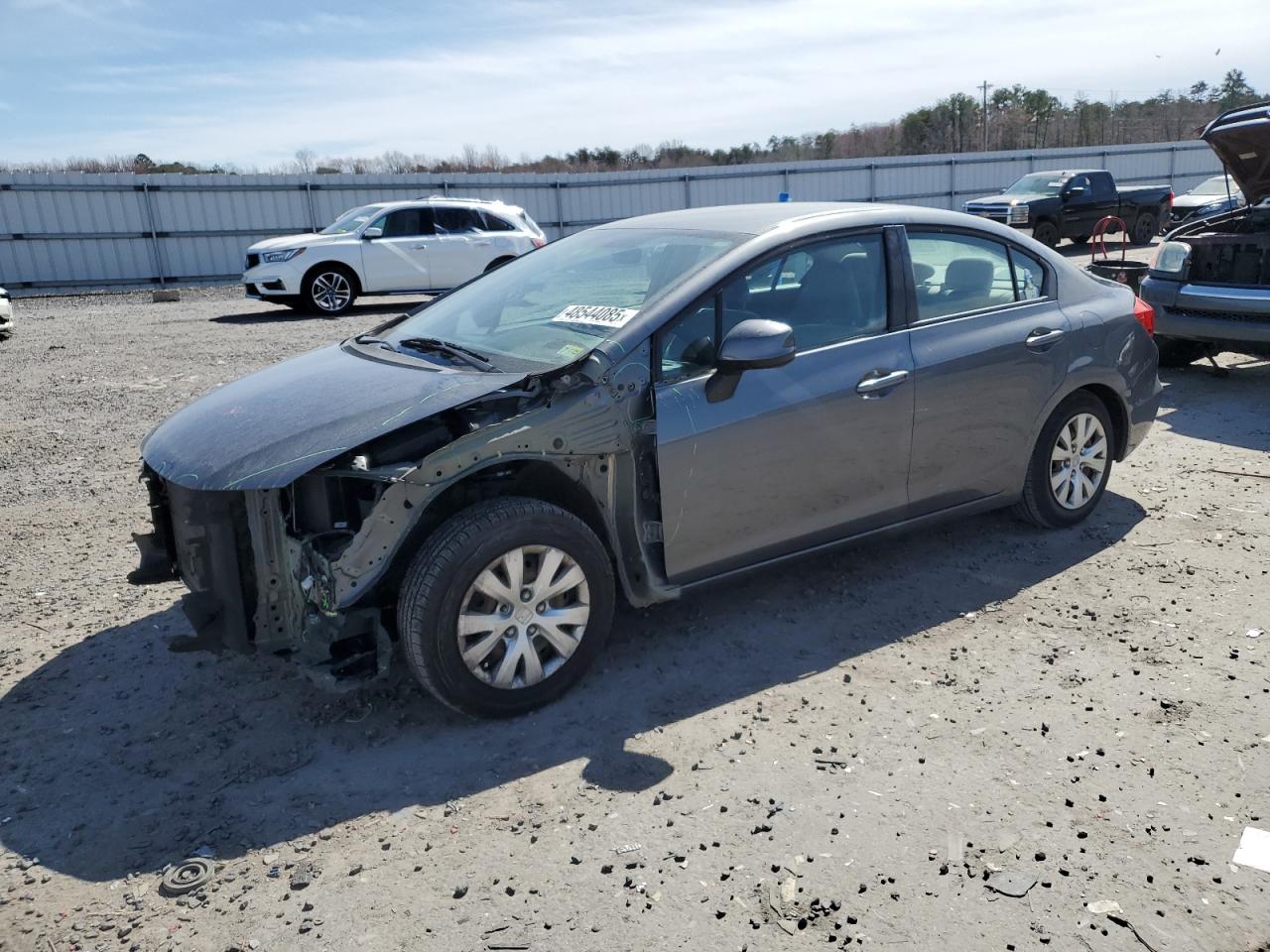 2012 Honda Civic VIN 19XFB2F51CE356794