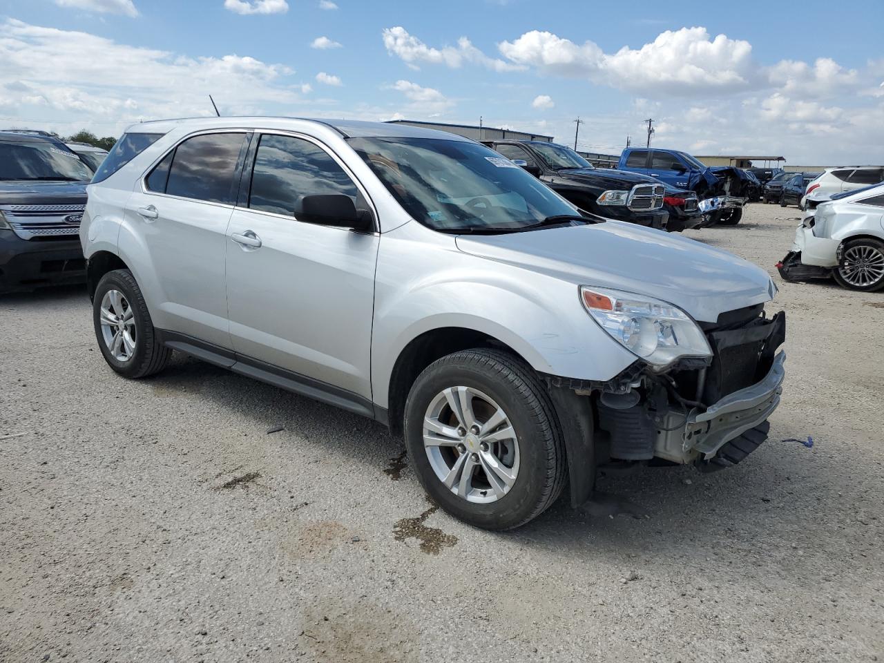 2014 Chevrolet Equinox VIN 1GNALAEK8EZ121221 Copart auction photo, front end / rear end damage thumbnail 4