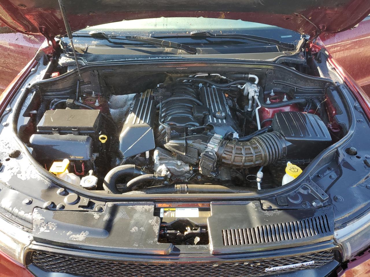 2018 Dodge Durango VIN 1C4SDJGJ3JC486157 Copart auction photo, water/flood / front end damage thumbnail 12