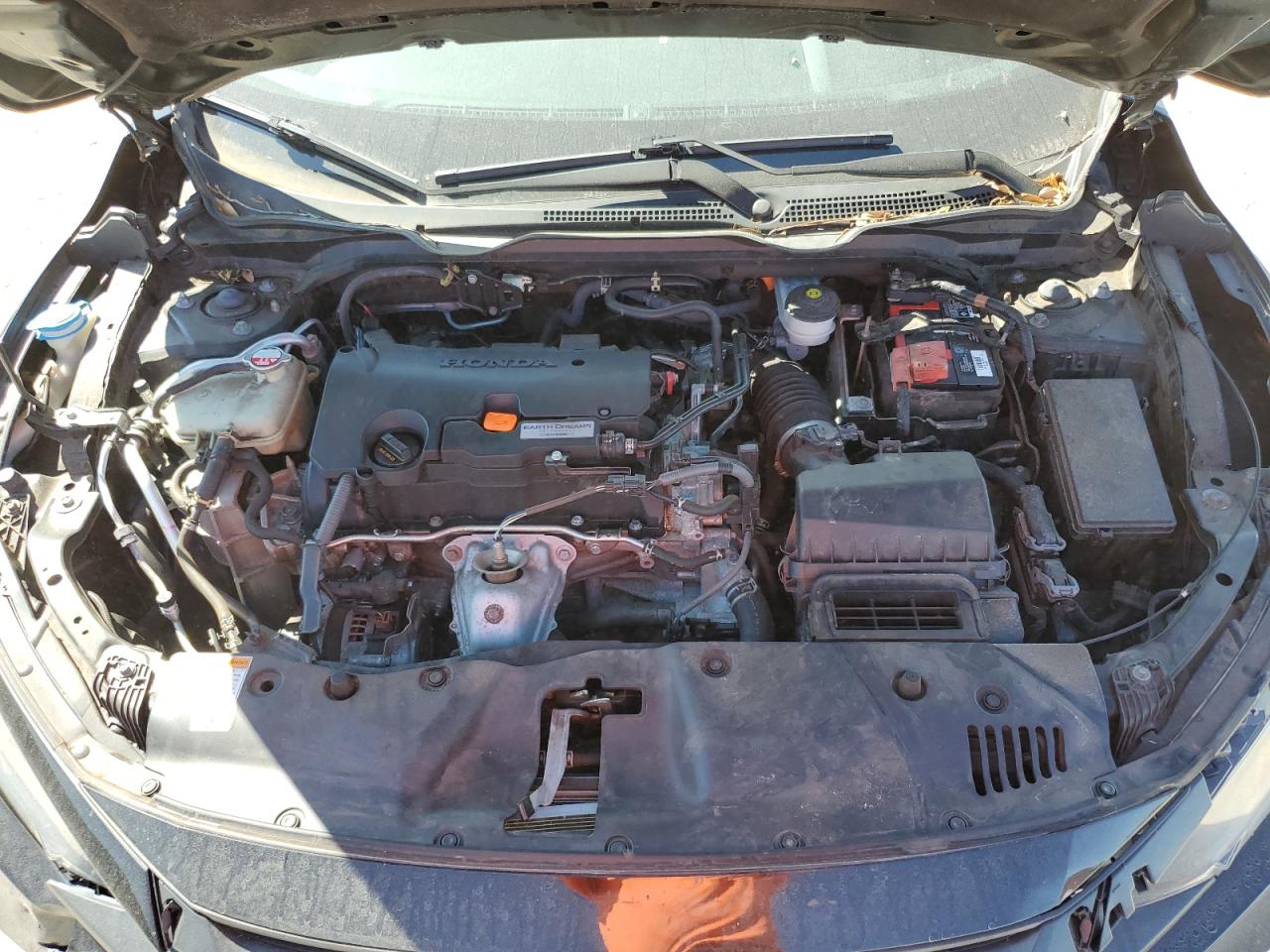 2019 Honda Civic VIN 2HGFC2F61KH599418 Copart auction photo, rear end / mechanical damage thumbnail 11