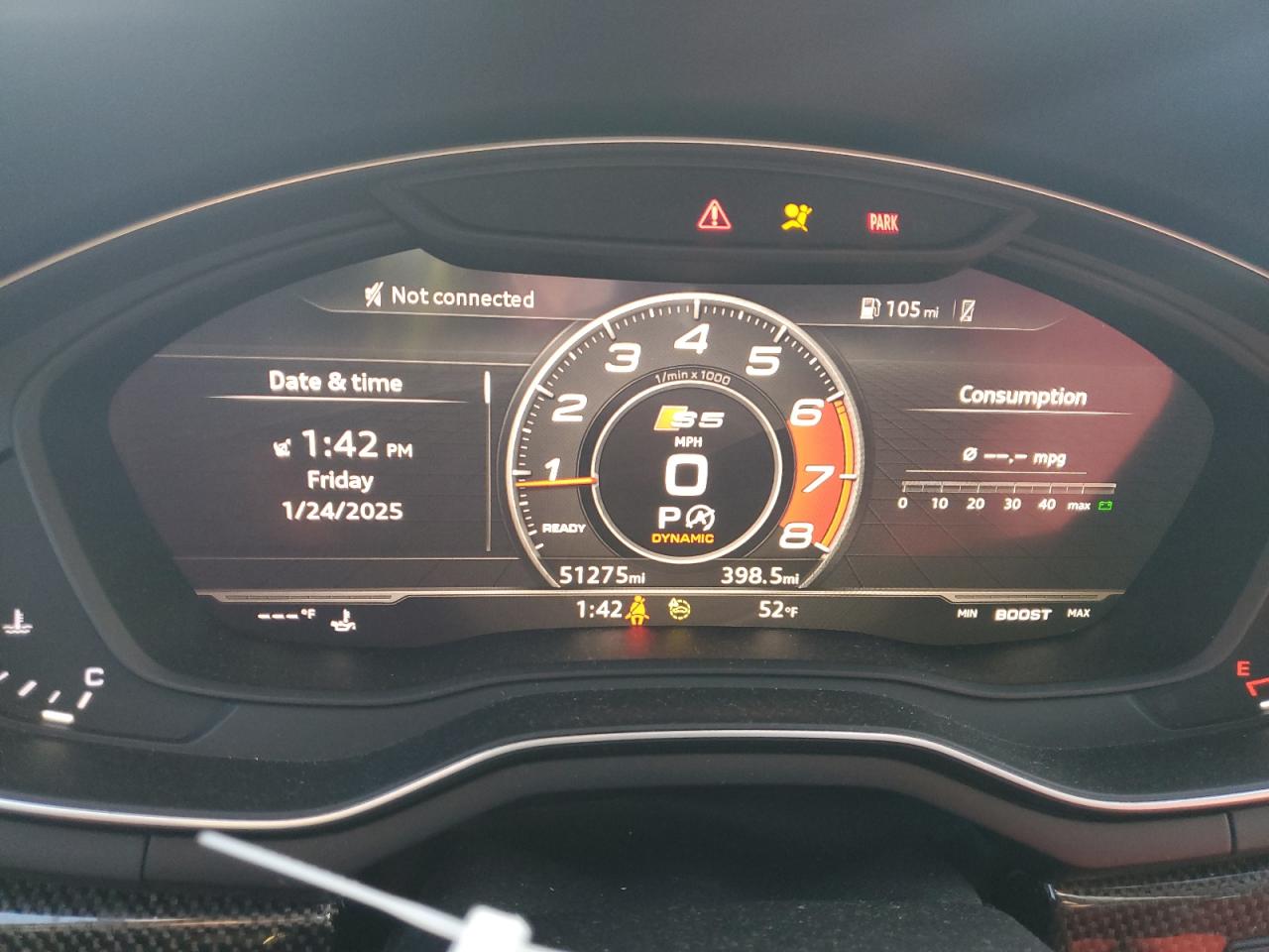 2018 Audi RS5 VIN WAUB4CF5XJA089103 Copart auction photo, front end damage thumbnail 9