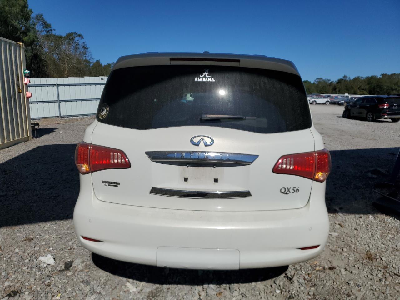 2011 Infiniti QX56 VIN JN8AZ2NEXB9005137 Copart auction photo, side damage thumbnail 6