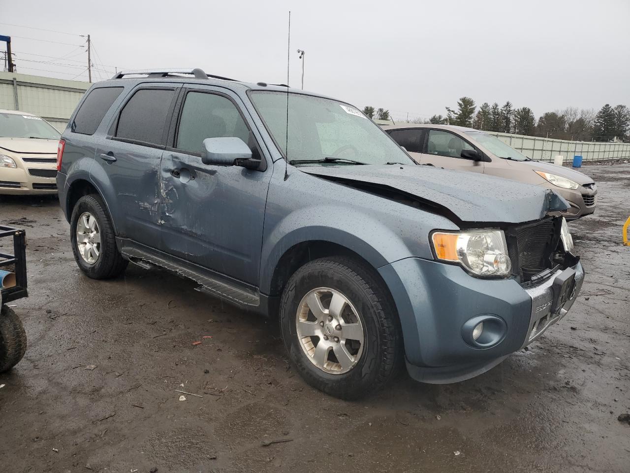2012 Ford Escape VIN 1FMCU9EG3CKC51482 Copart auction photo, front end / side damage thumbnail 4