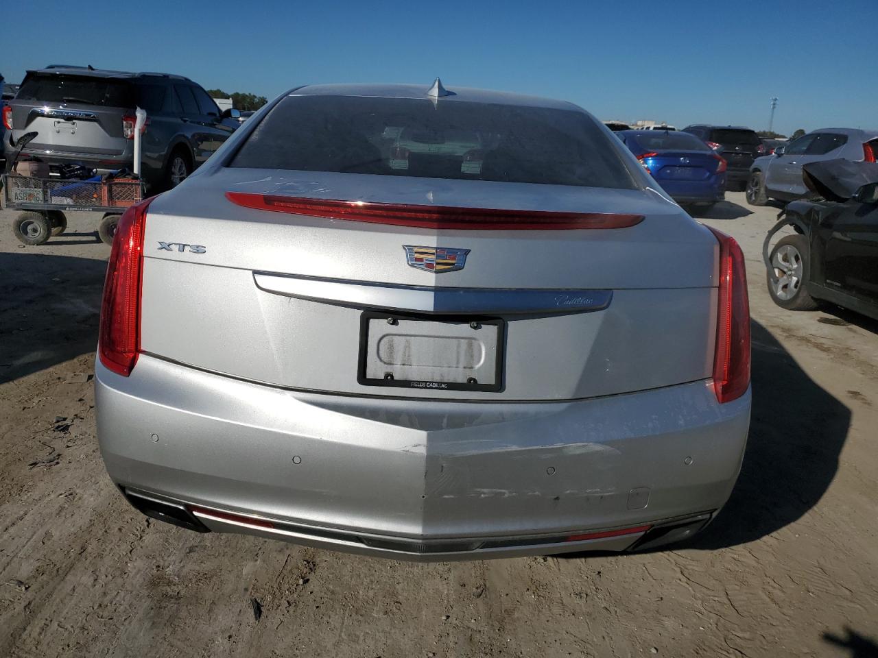 2017 Cadillac XTS VIN 2G61M5S35H9143267 Copart auction photo, side damage thumbnail 6