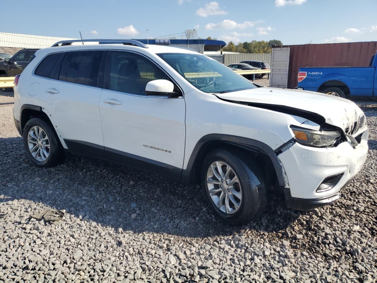 2019 Jeep Grand Cherokee VIN 1C4PJLCBXKD144841 Copart auction photo, front end damage thumbnail 4