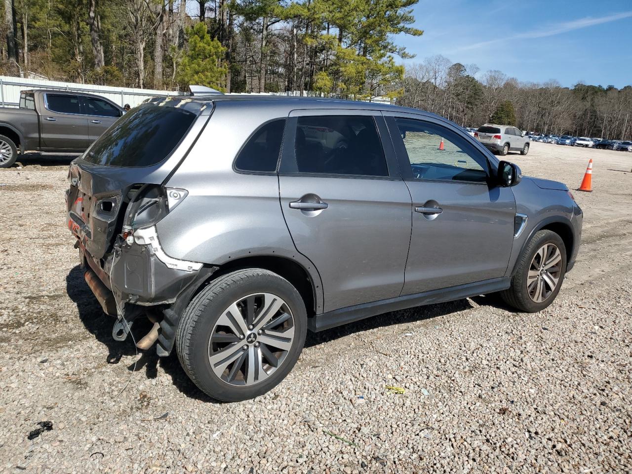 2021 Mitsubishi Outlander VIN JA4APVAUXMU026340 Copart auction photo, rear end damage thumbnail 3