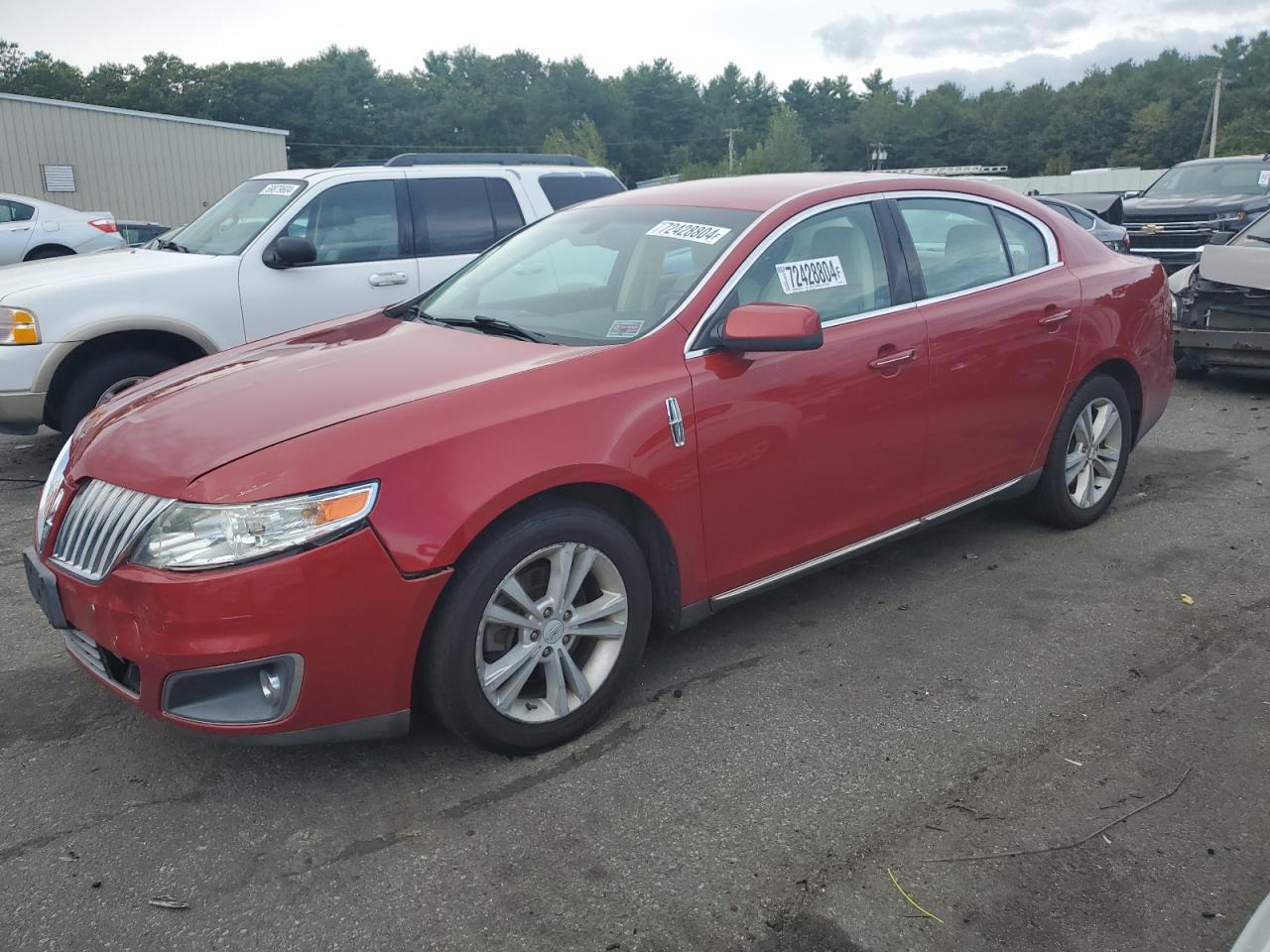 2009 Lincoln MKS VIN 1LNHM93R69G609020