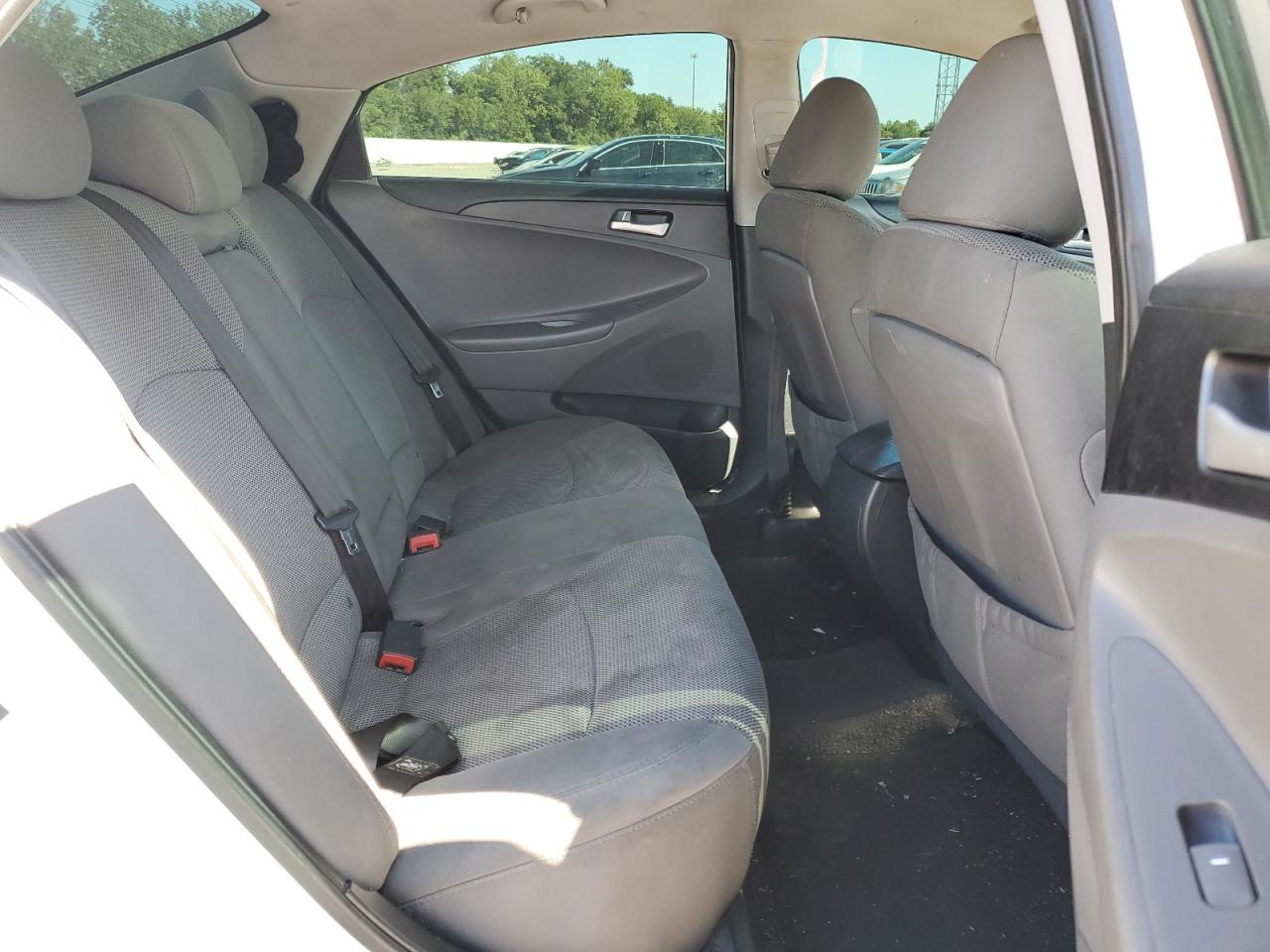 2014 Hyundai Sonata VIN 5NPEB4AC5EH857487 Copart auction photo, side / front end damage thumbnail 10