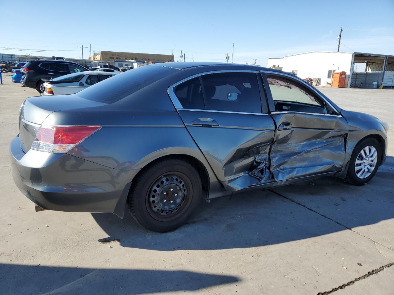 2010 Honda Accord VIN 1HGCP2F38AA194098 Copart auction photo, side damage thumbnail 3