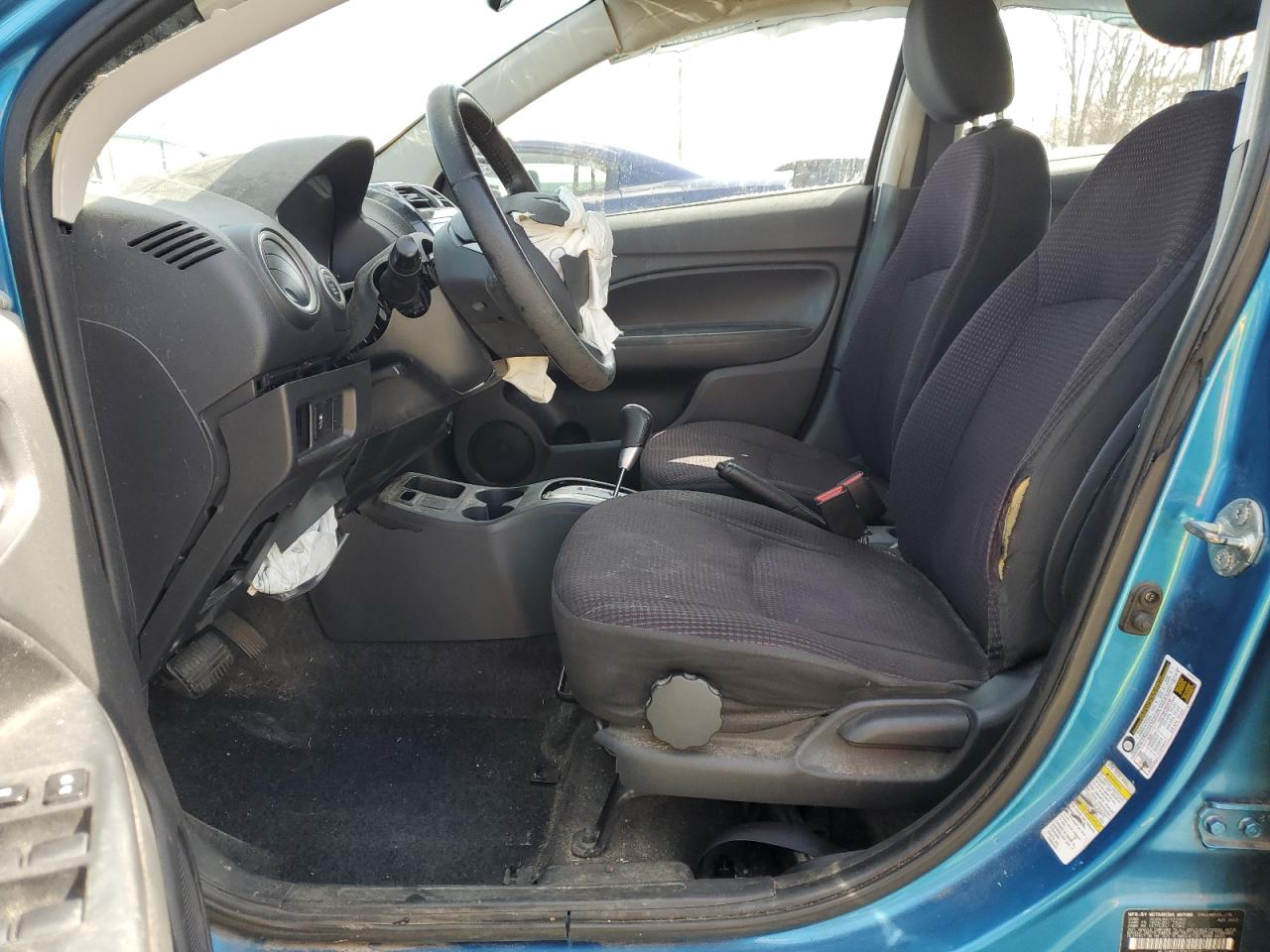 2014 Mitsubishi Mirage VIN ML32A4HJ7EH003774 Copart auction photo, front end damage thumbnail 7