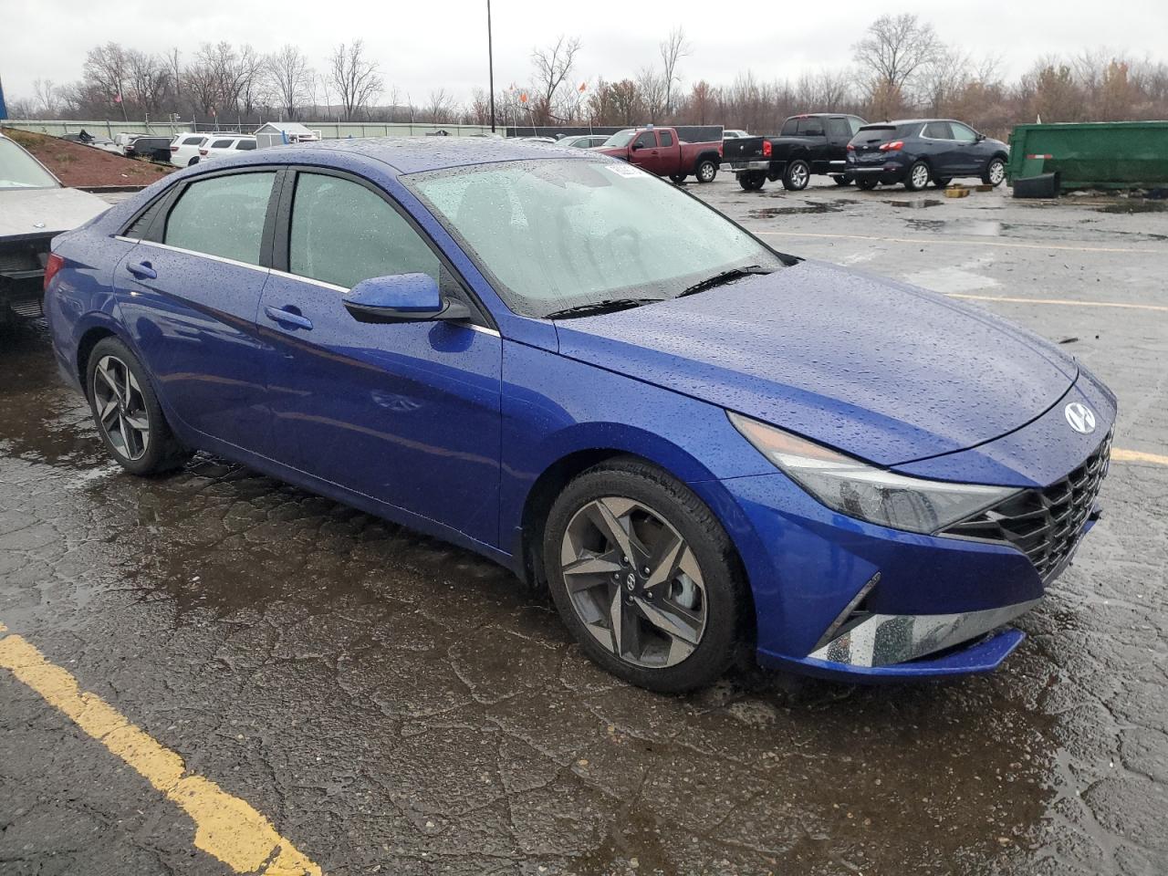 2022 Hyundai Elantra VIN KMHLN4AG3NU285273 Copart auction photo, front end damage thumbnail 4