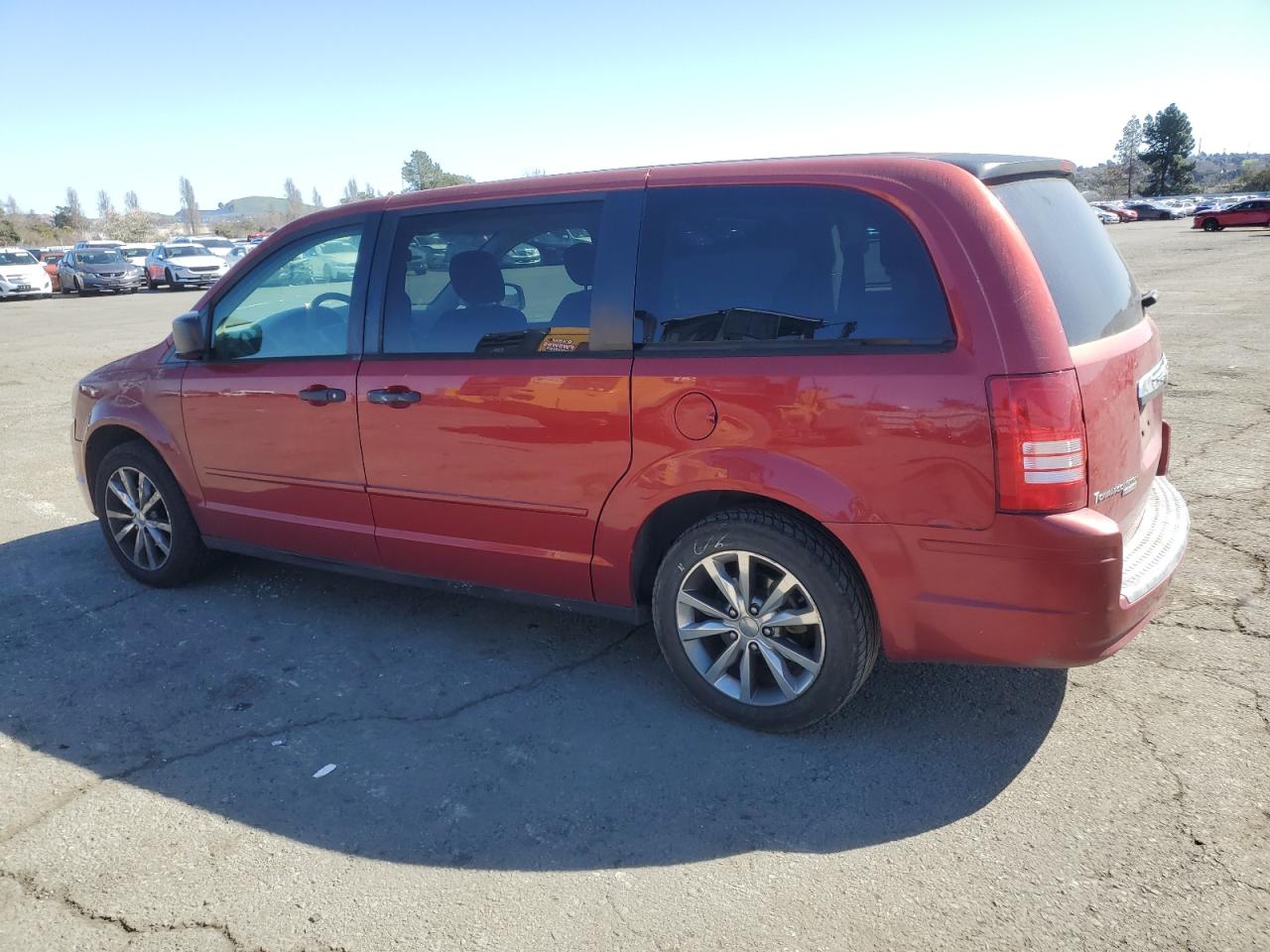 2008 Chrysler Town & Country VIN 2A8HR44H58R773234 Copart auction photo, front end damage thumbnail 2