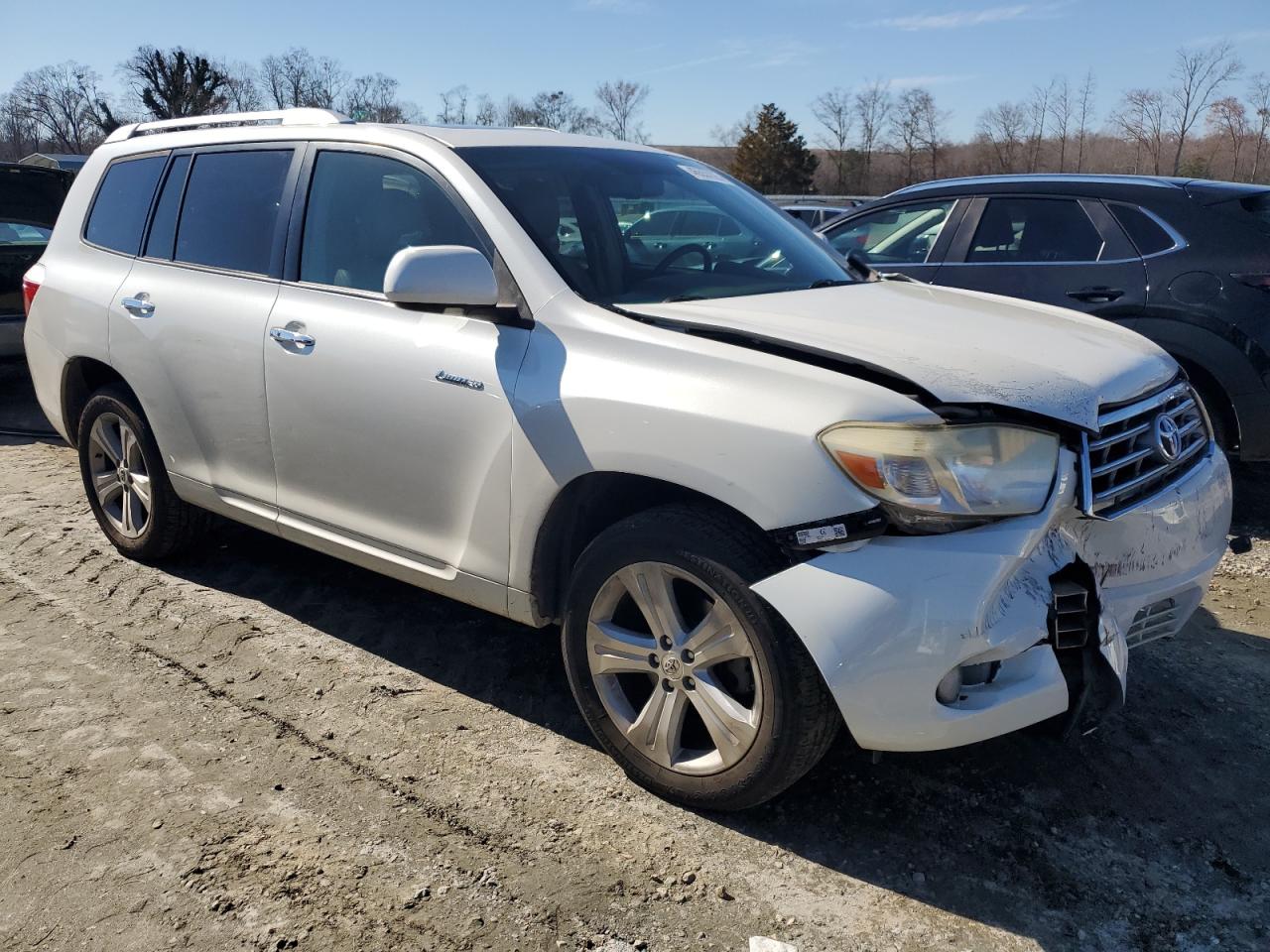 2008 Toyota Highlander VIN JTEES42A682037501 Copart auction photo, front end damage thumbnail 4