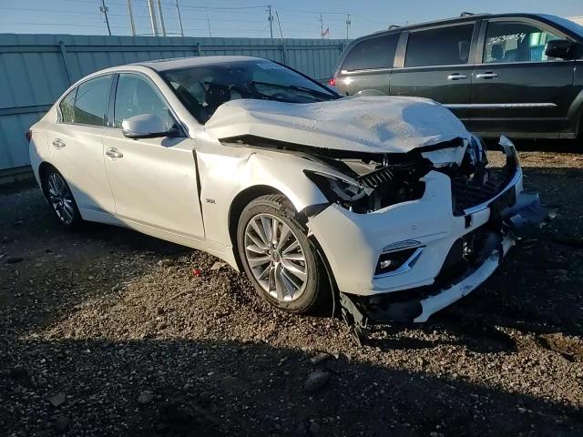 2018 Infiniti Q50 VIN JN1EV7AR5JM441536 Copart auction photo, front end damage thumbnail 14