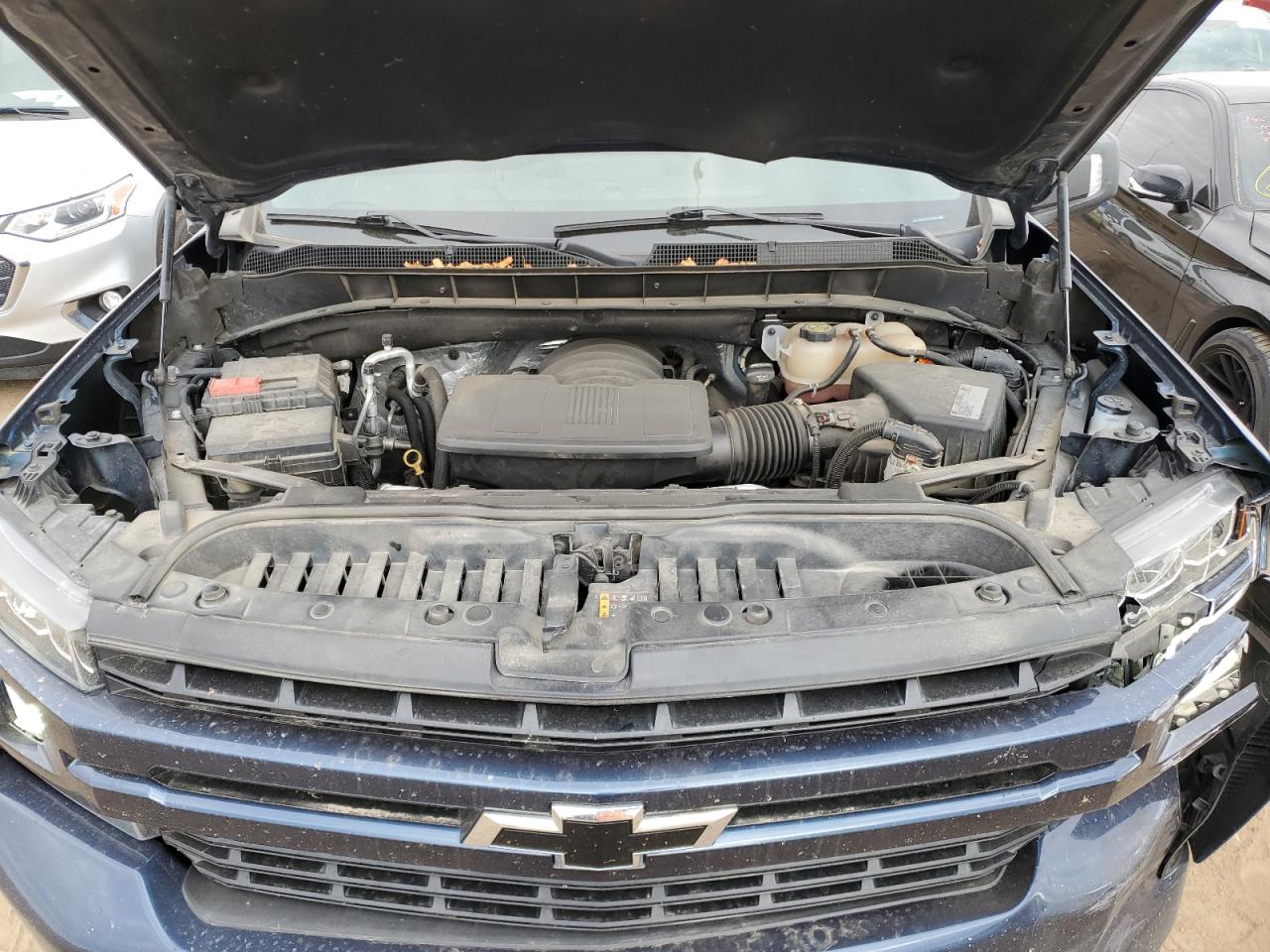 2021 Chevrolet Silverado VIN 3GCUYEED1MG154253 Copart auction photo, rear end / front end damage thumbnail 11