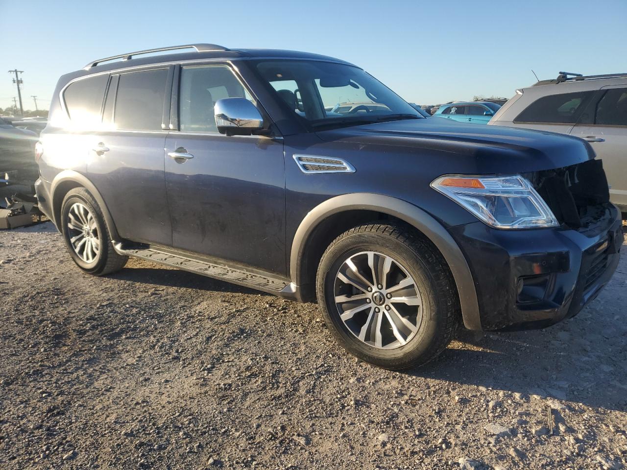 2020 Nissan Armada VIN JN8AY2ND1L9108135 Copart auction photo, side / minor dent/scratches damage thumbnail 4