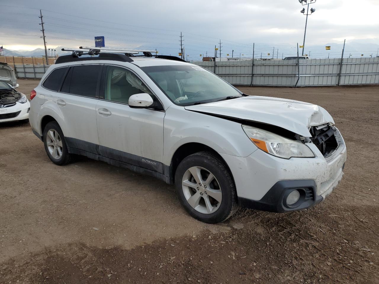 2013 Subaru Outback VIN 4S4BRCKC5D3234755 Copart auction photo, front end damage thumbnail 4