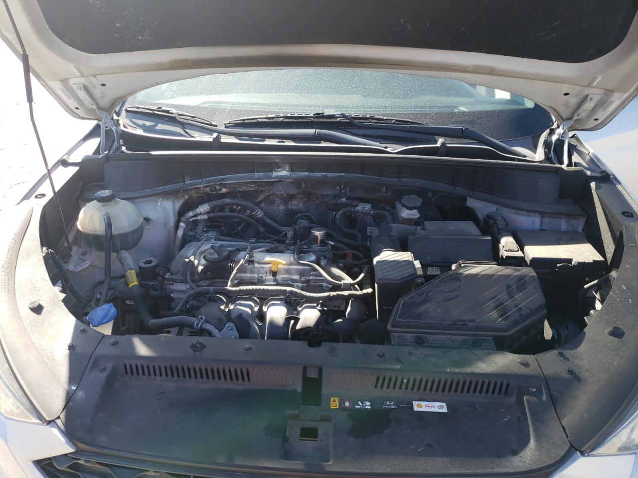 2019 Hyundai Tucson VIN KM8J2CA4XKU880486 Copart auction photo, burn - engine / rear end damage thumbnail 14